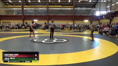 120 lbs Champ. Round 1 - Dale OBlia, Mullen vs Matthew Tees, McDonogh School