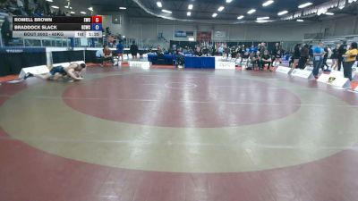 65kg Champ. Round 1 - Romell Brown, Edmonton Wrestling Club vs Braddock Slack, Kingston Combat Wrestling Club