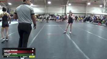 115 lbs Cons. Round 4 - Caylee Perkins, Oak Hills vs Mallory Zadel, Avon Lake