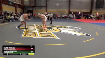 190 lbs Cons. Round 7 - Justin Griffith, Sanford School vs Nate Taylor, Green Farms Academy