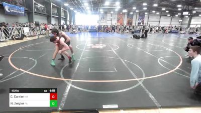 152 lbs Round Of 64 - Connor Carrier, NH vs Nolen Zeigler, PA