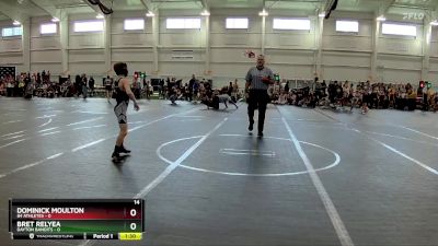 72 lbs Round 3 (10 Team) - Bret Relyea, Dayton Bandits vs Dominick Moulton, 84 Athletes