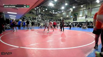 138 lbs 3rd Place Match - Caleb Childers, SAND SPRINGS vs Damian Feliciano, CLAREMORE