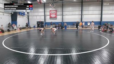 84 lbs Lincoln Brower, New York Blue vs Isaiah Latham, Connecticut