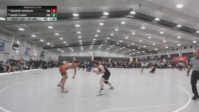 157 lbs Quarters - Vincent Konecki, Cardani Wrestling Academy vs Gage Clark, Gallardo Wrestling Academy