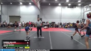 105 lbs Round 4 (6 Team) - Gabriel Ballard, Mat Assassins vs Frank Leanza, TNWC