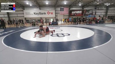 125 kg Cons. Rd Of 32 - Aidan Fockler, Chippewa Wrestling Club vs Isaac Lehman, Dragon Wrestling Club