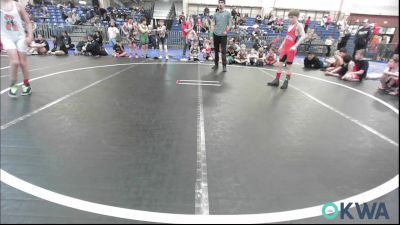 70 lbs Rr Rnd 2 - Emmett Alvarado, Comanche Takedown Club vs Kirby Hunt, Duncan Demon Wrestling