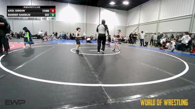 61 lbs Rr Rnd 3 - Axel Gibson, Texas Thunder vs Banner Gamblin, Best Trained 9U