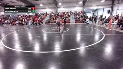 165-166 lbs Round 2 - Cash Harris, Laramie vs Joey Gonzales, Douglas