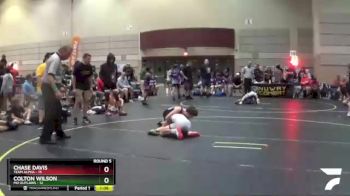 107 lbs Round 5 (6 Team) - Colton Wilson, MO Outlaws vs Chase Davis, Team Alpha