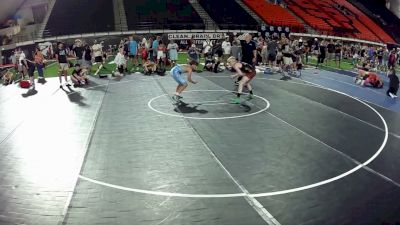 100 lbs 1st Place Match - Kanin Kumfer, Alaska vs Angel Madrigal, Oregon