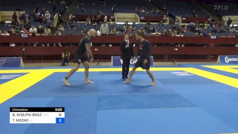 BRUNO AYOLPHI BRAZ vs TRAVIS MOORE 2024 Pan IBJJF Jiu-Jitsu No-Gi Championship