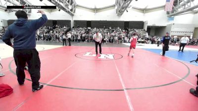 125-J lbs Consi Of 16 #2 - James Carullo, RedNose Wrestling School vs William Ali-Barreto, Unnattached