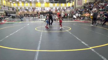 8U FS - 56 lbs Champ. Round 1 - Major Greer, Siouxland Wrestling Academy vs Kash McKinney, Iowa