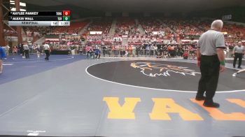 115 lbs Semifinal - Alexis Wall, Towanda-Circle HS vs Kaylee Pankey, Tonganoxie HS