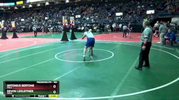 165 lbs Semifinal - Devon Legleitner, WRN2 vs Antonius Bertone, PWLA