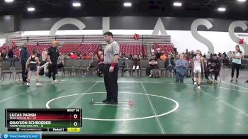 65 lbs Placement Matches (8 Team) - Grayson Schroeder, Thorn Wrestling (MN) vs Lucas Parish, Team Gotcha (IL)