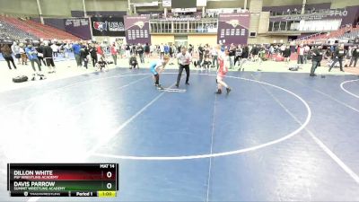 144 lbs Cons. Round 3 - Dillon White, PSF Wrestling Academy vs Davis ...