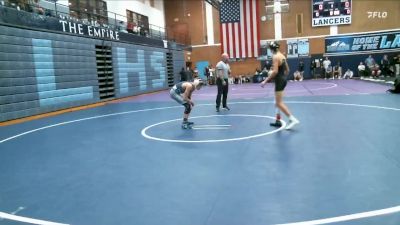 120 lbs Cons. Round 3 - Beckam Garreaud, Roy vs Patrick Stark, Layton