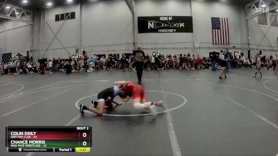 96 lbs Round 1 (4 Team) - Colin Deily, Grit Mat Club vs CHANCE MORRIS, High Pace Wrestling