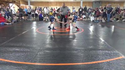 82 lbs Round Of 16 - Sam Schulz, Chittenango vs Bentley Elliott, Milford