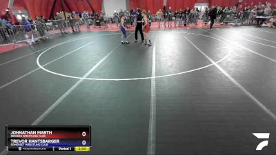 87 lbs Semifinal - Johnathan Marth, Ringers Wrestling Club vs Trevor Hantsbarger, Somerset Wrestling Club