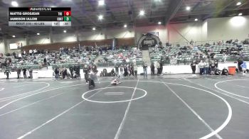 49 lbs Round Of 16 - Mattis Grosjean, The Best Wreslter vs Jameson Ullom, Crater Mat Club