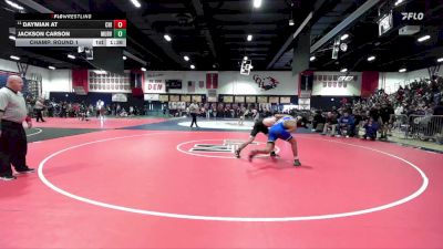 138 lbs Champ. Round 1 - Daymian At, Chino vs Jackson Carson, Murrieta Valley