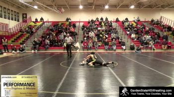 132 lbs Round 1 (3 Team) - Dion Mesanko, Southern Regional vs Shane Kostakos, Mt. Olive