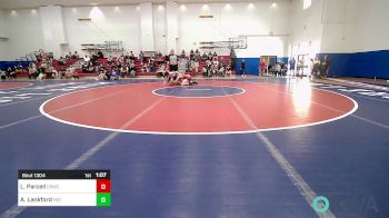 132 lbs Quarterfinal - Luke Parcell, D3 Wrestling Cluib vs Ashton Lankford, HBT Grapplers