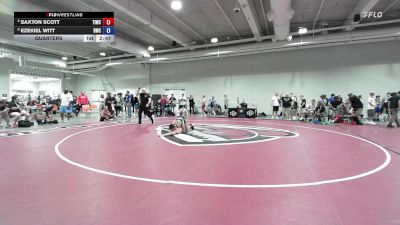 Quarters - Saxton Scott, Team Idaho Wrestling Club vs Ezekiel Witt, Bison Wrestling Club