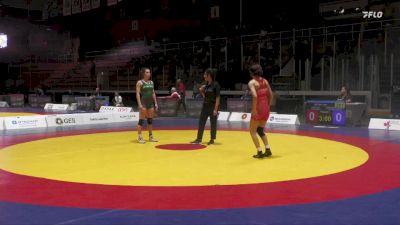 50kg 1st Place Match - Kamryn Mason, Coast RTC vs Elizabeth Chapman, Saskatoon Junior Huskies