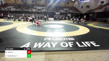 126 lbs 3rd Place - Mary Manis, Lake Highland Prep vs Thalia Vogelsang, Episcopal (TX)