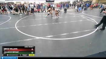 160 lbs Cons. Round 1 - Mauricio Bryant, TX vs Bryce Williams, IA