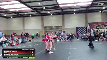 101-105 lbs Round 1 - Kaydee Jackson, Rockmart Takedown Club vs Kirra Mitchell, Rush