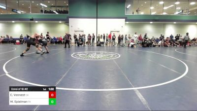 190 lbs Consi Of 16 #2 - Carter Vannest, CA vs Michael Spielman, PA