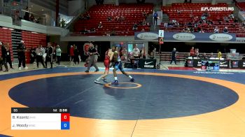 55 lbs Quarterfinal - Brady Koontz, Ohio Regional Training Center vs Jabari Moody, NYAC