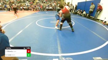 Rr Rnd 1 - Tristan Mowdy, Checotah Matcats vs Cash Culie, Wagoner Takedown Club