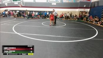 185 lbs Round 1 - Tania Rincon, Cy-Fair (Girls) vs Abby Fonseca, Katy (Girls)