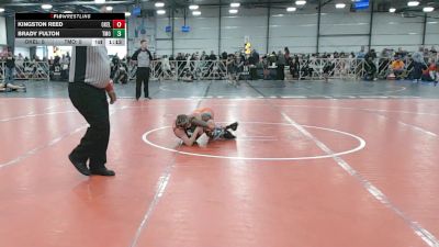 76 lbs Round 2 (10:30am Friday) - Brady Fulton, Team Ohio vs Kingston Reed, Oklahoma Elite