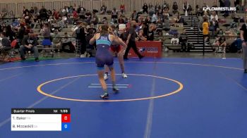 97 lbs Quarterfinal - Trinity Baker, Team Texas vs Birta Mccaskill, Team California