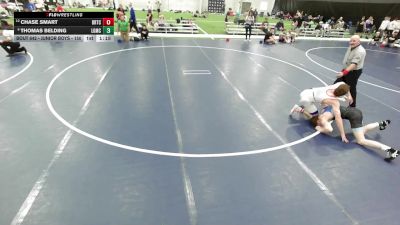 Junior Boys - 150 lbs Champ. Round 3 - Thomas Belding, La Grande Mat Club vs Chase Smart, Baton Rouge Training Center