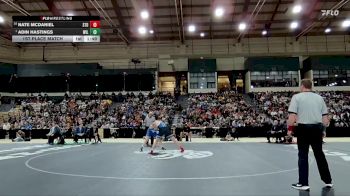 215-2A/1A 1st Place Match - Adin Hastings, Williamsport vs Nate McDaniel, Stephen Decatur