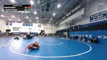 165 lbs Quarterfinal - Brodey Wilcox, Natrona County vs Weston Ennist, Laramie