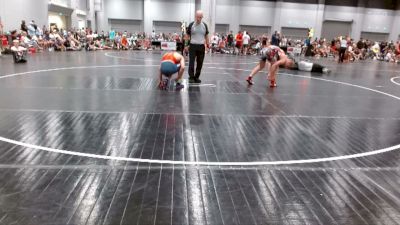 160 lbs Round 3 (4 Team) - Lane Redwine, Funky Bunk vs Riley Atkins, GA United Blue