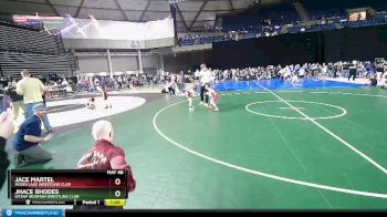 62 lbs Cons. Round 3 - Jhace Rhodes, Kitsap Ironman Wrestling Club vs Jace Martel, Moses Lake Wrestling Club