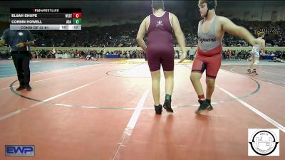 Consi Of 32 #1 - Elijah Shupe, Westmoore Wresting vs Corbin Howell, Ada Junior High