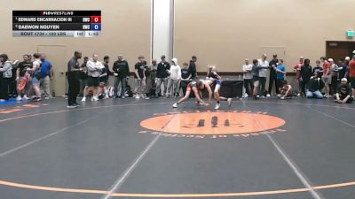 100 lbs Quarters - Edward Encarnacion III, Headhunters Wrestling Club vs Daewon Nguyen, Headhunters Wrestling Club