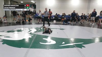 50 lbs 5th Place - Stephen Strickland, GA vs Lucas Freeman, FL